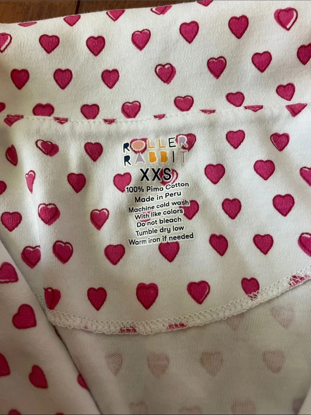 Roller Rabbit Pink Heart-Print woman’s  Pajama Set